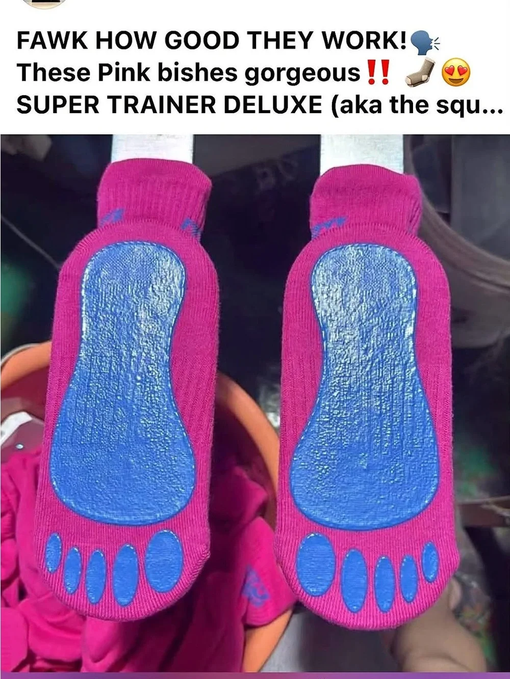 Super Trainer Deluxe (squat sock)